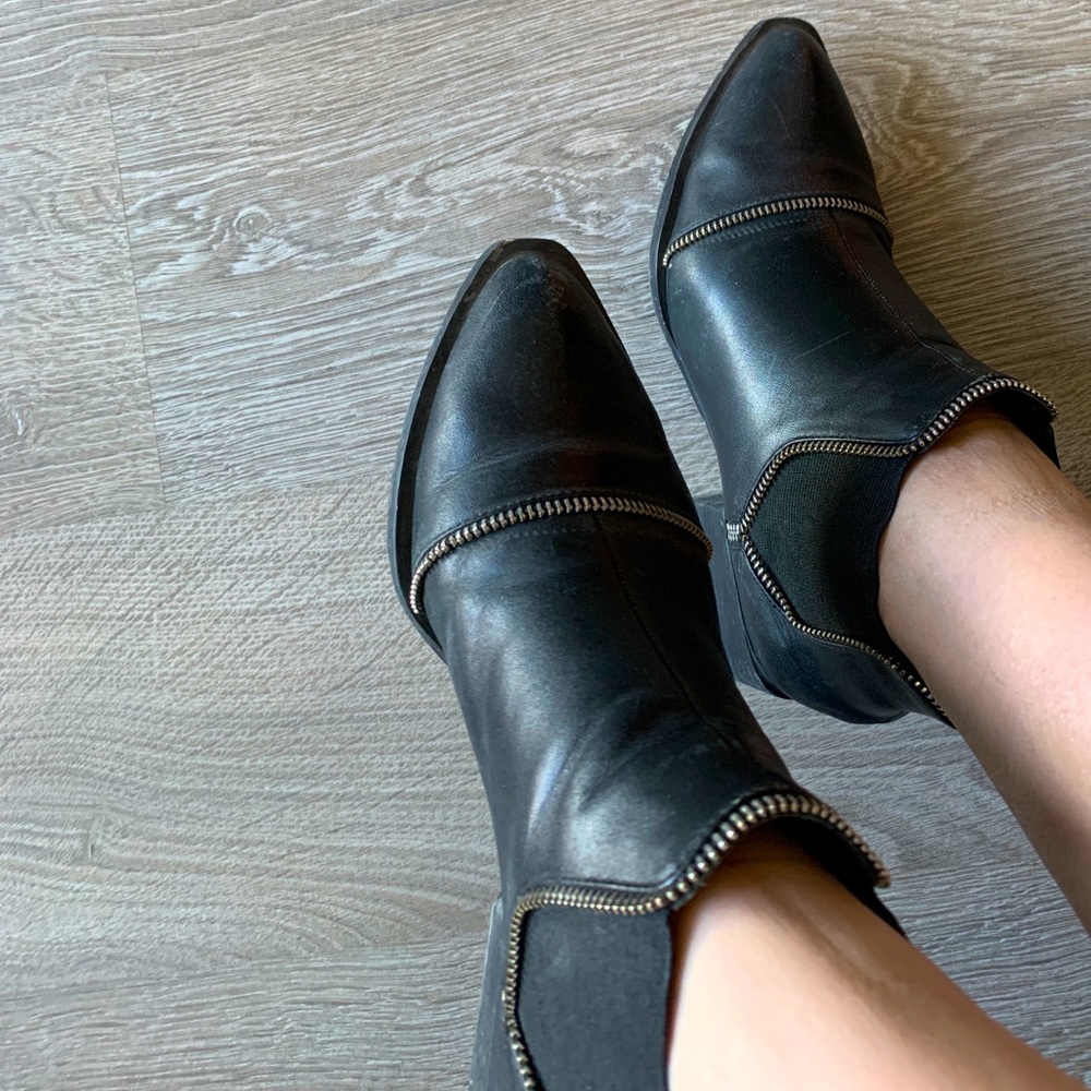 Senso leather boots